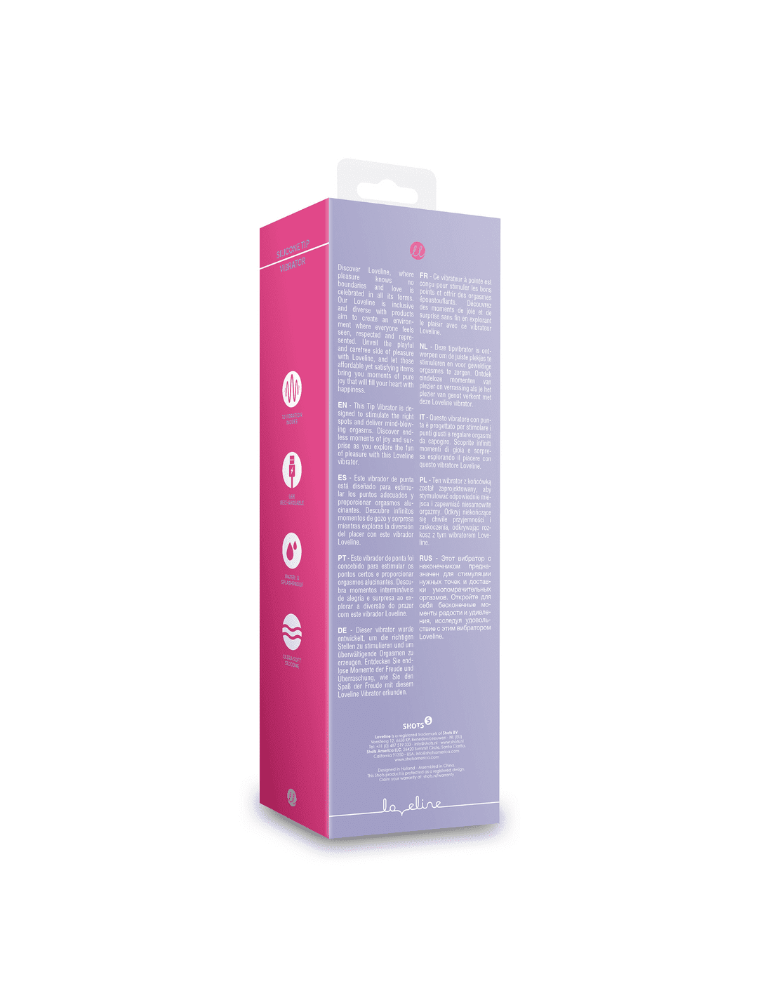 Silicone Tip Vibrator de Loveline