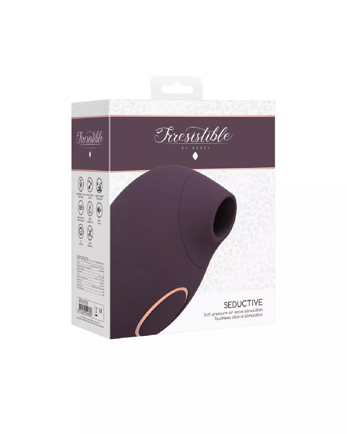 Seductive, le petit stimulateur clitoridien en silicone