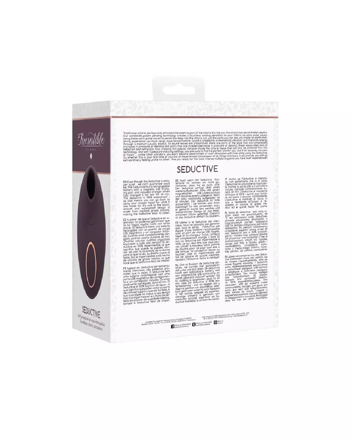 Seductive, le petit stimulateur clitoridien en silicone
