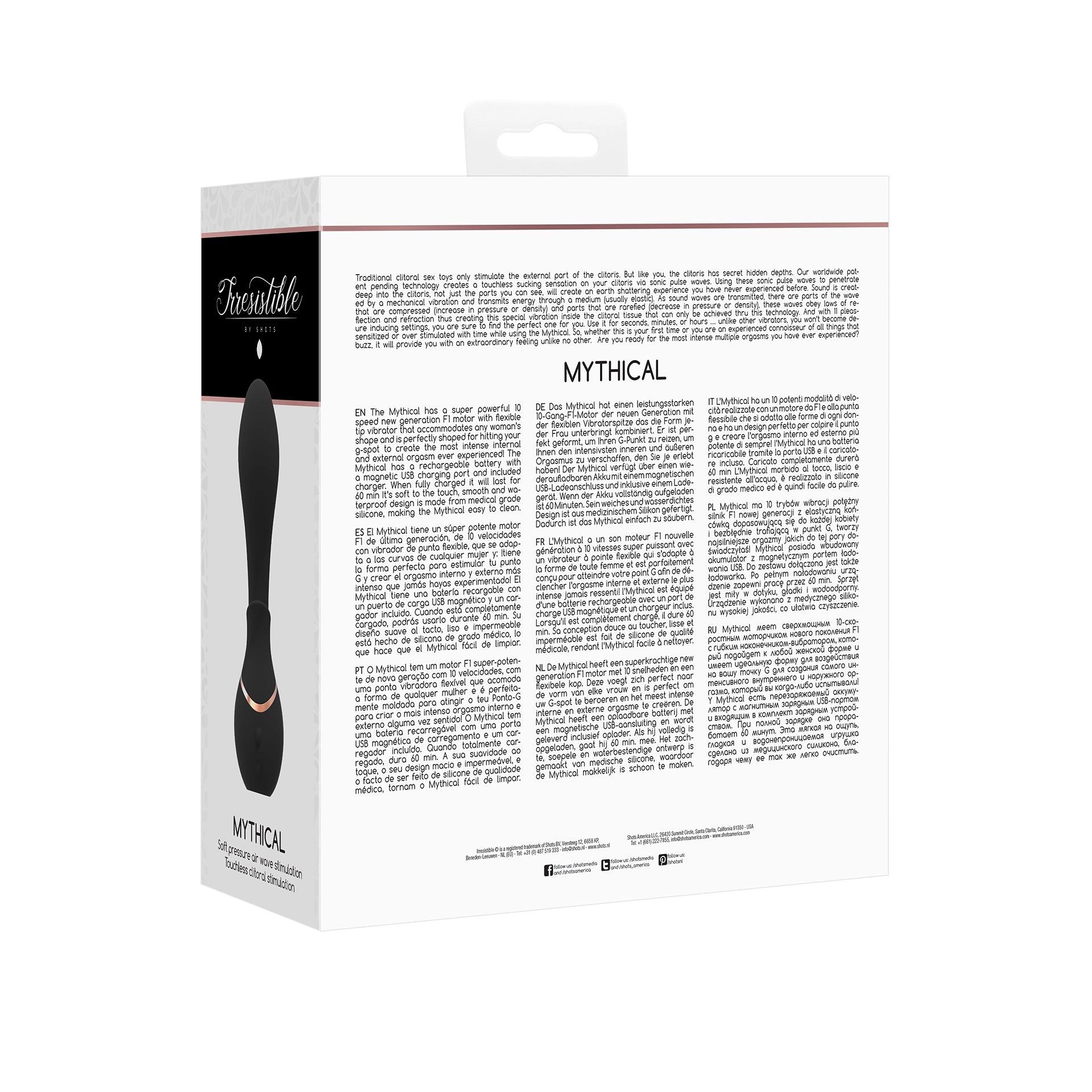 Mythical, stimulateur clitoridien et point G