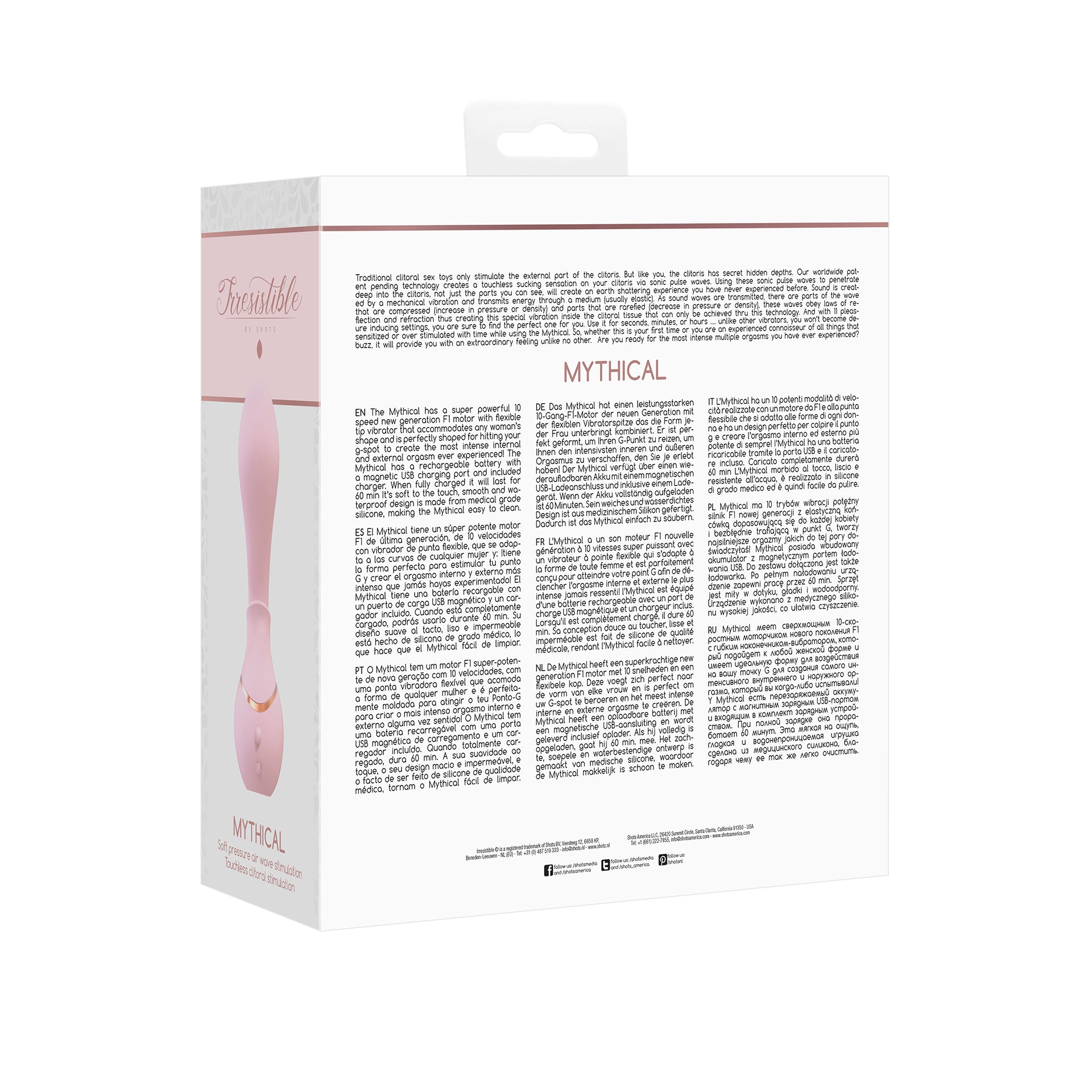 Mythical, stimulateur clitoridien et point G