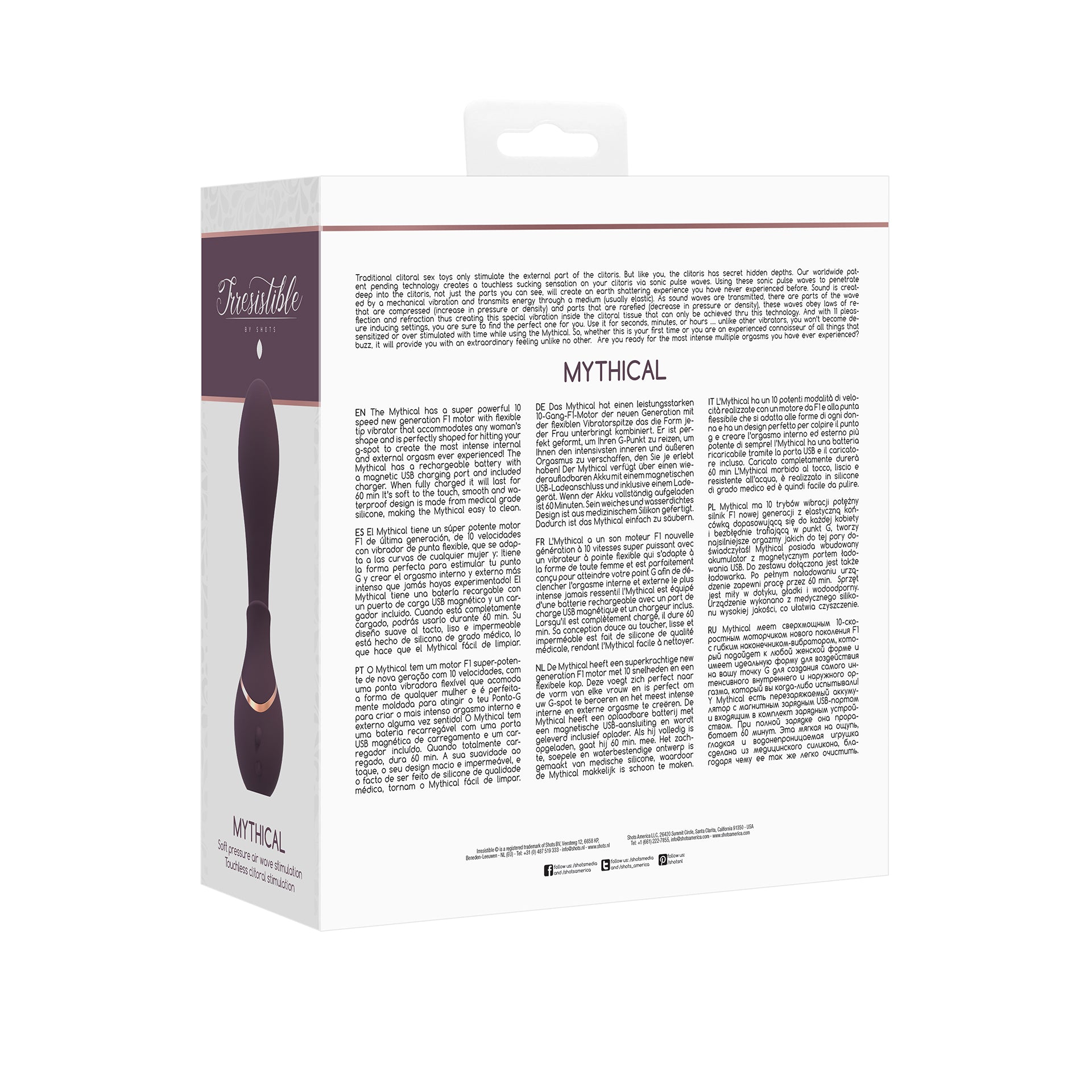 Mythical, stimulateur clitoridien et point G