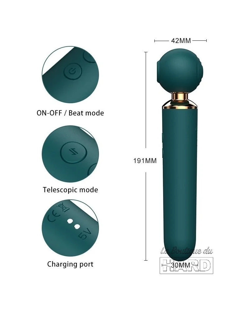 Stimulateur de clitoris et point G, Budding