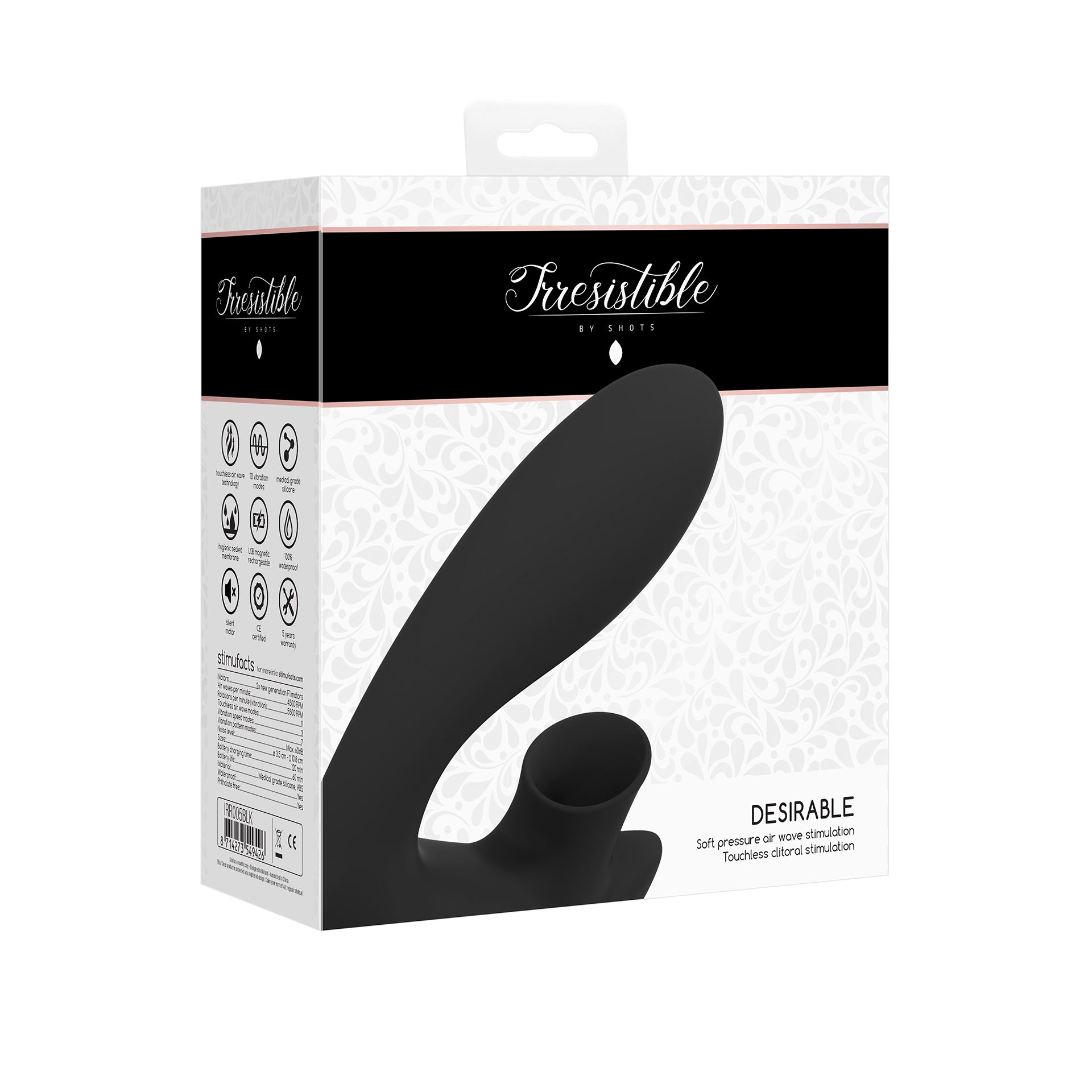 Desirable, stimulateur clitoridien et point G