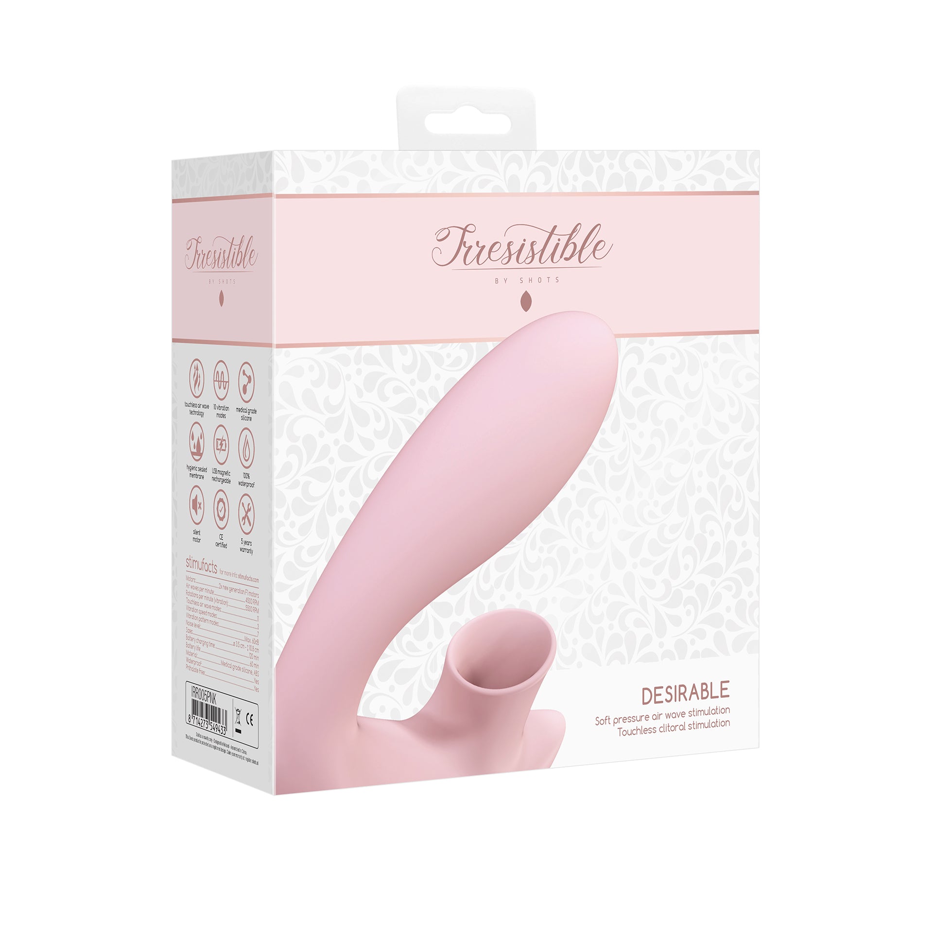 Desirable, stimulateur clitoridien et point G