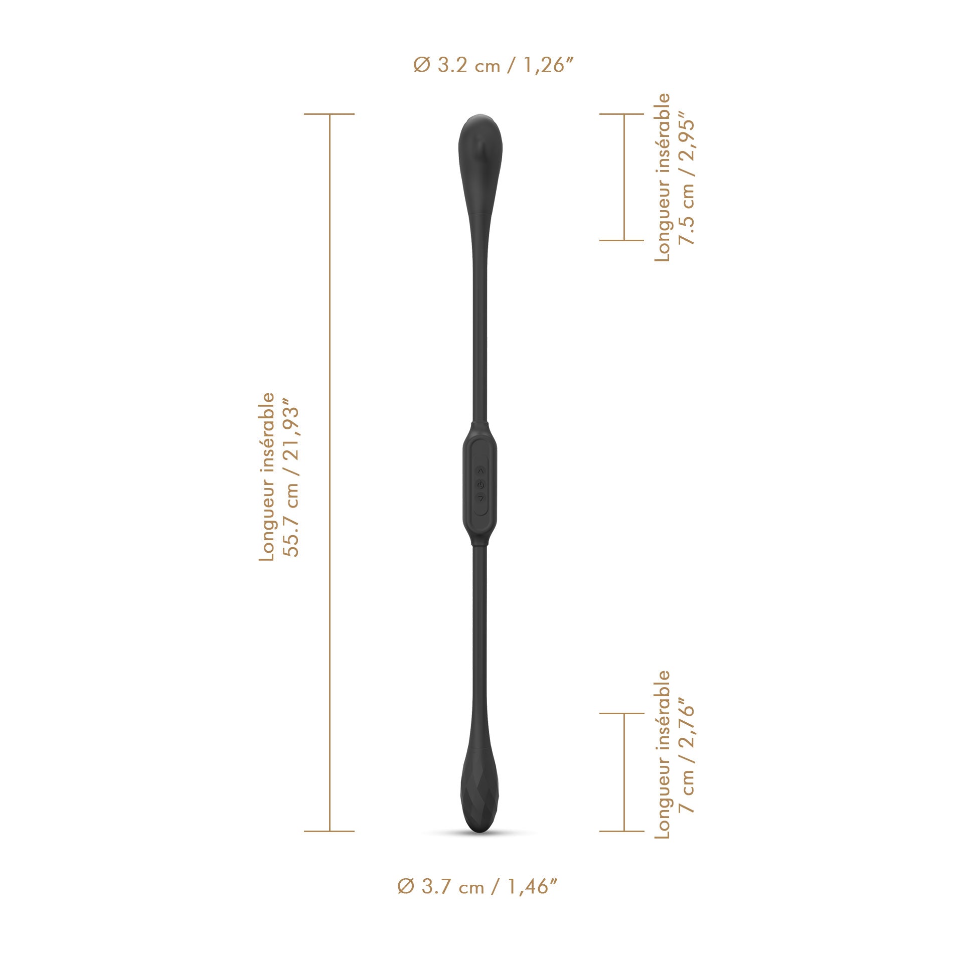 Dual explorer, stimulateur multi-plaisir 2-en-1