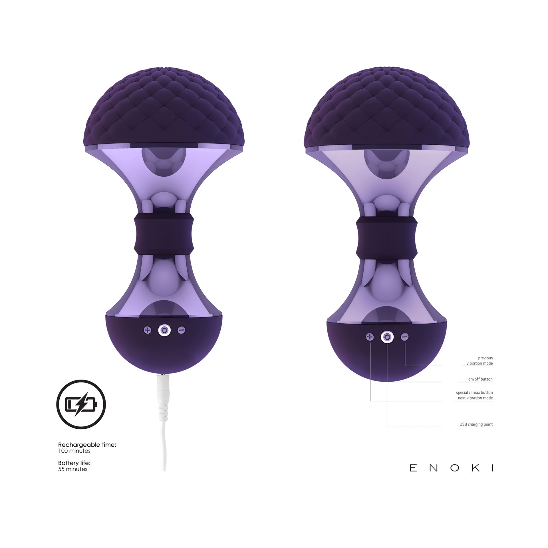 Stimulateur de clitoris Enoki