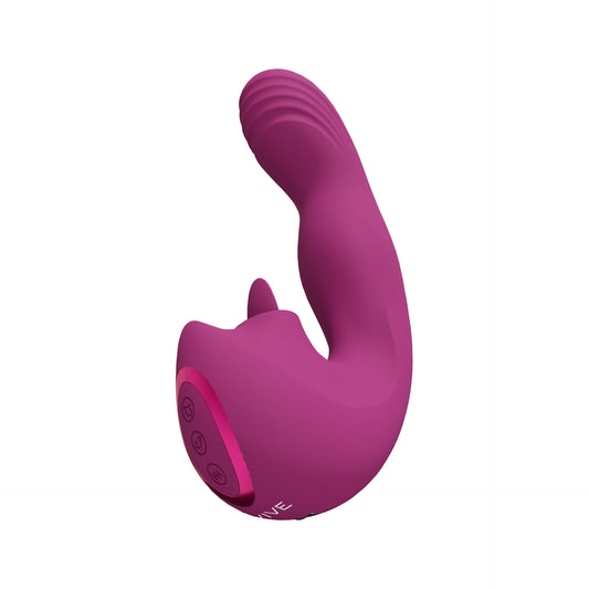 Yumi, le stimulateur point G et mini langue clitoris
