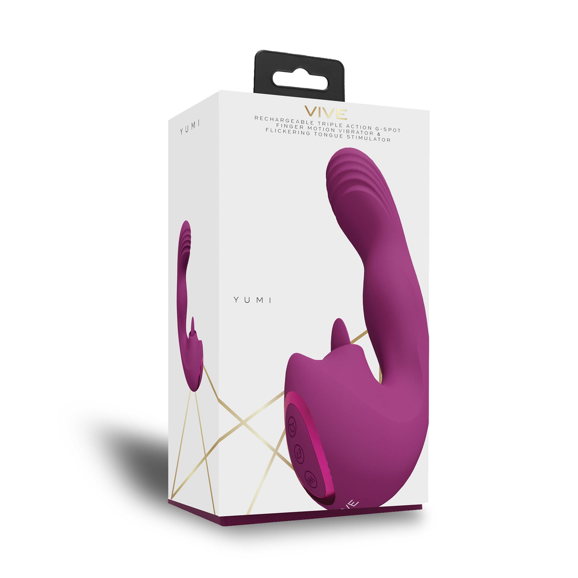 Yumi, le stimulateur point G et mini langue clitoris