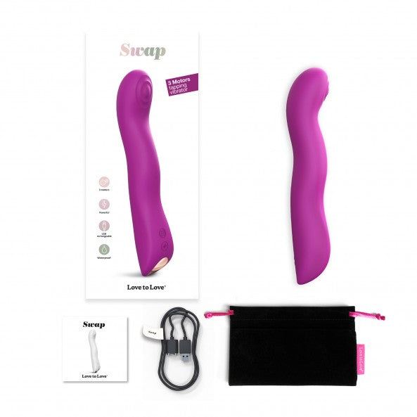 Swap, le vibromasseur Point G/P