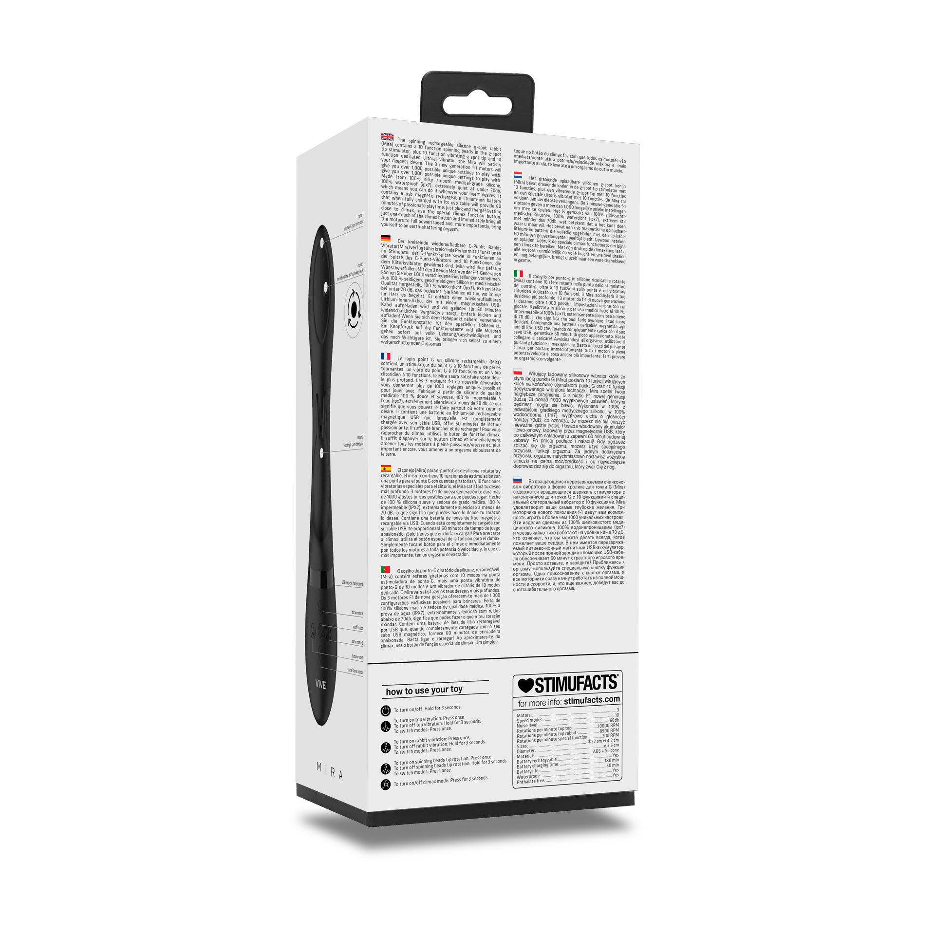 Mira, Rabbit masseur point G à bille