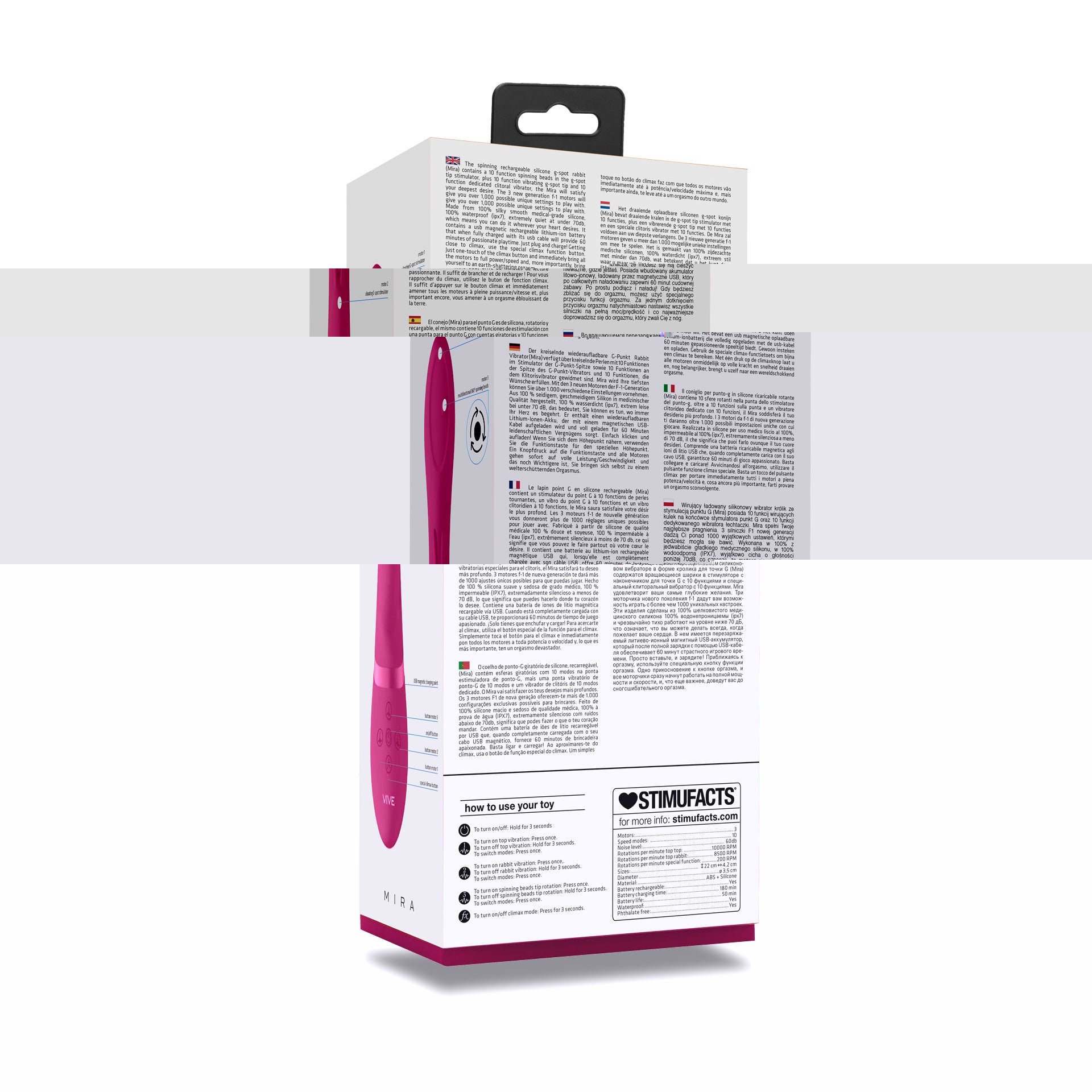 Mira, Rabbit masseur point G à bille