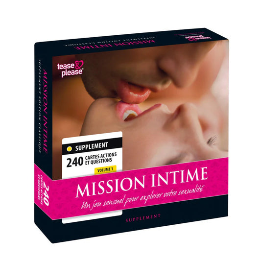 Supplément Vol.1 du jeu Mission Intime