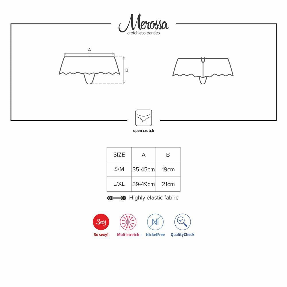 Tanga ouvert Merossa Obsessive