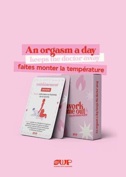 Jeu de cartes "Work me out" - Le sport jouissif !