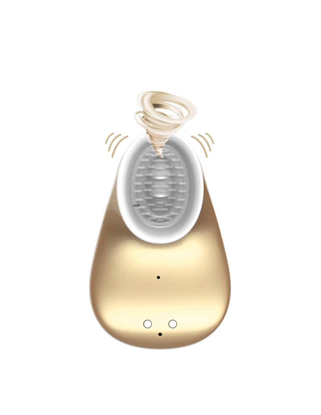 Hands-Free - Stimulateur de clitoris vibrant et aspirant