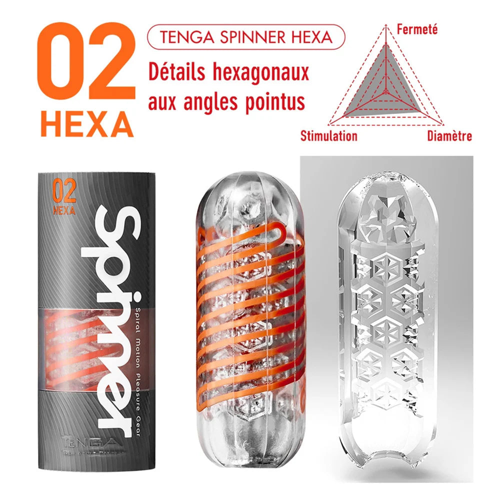 Masturbateur Spinner de Tenga