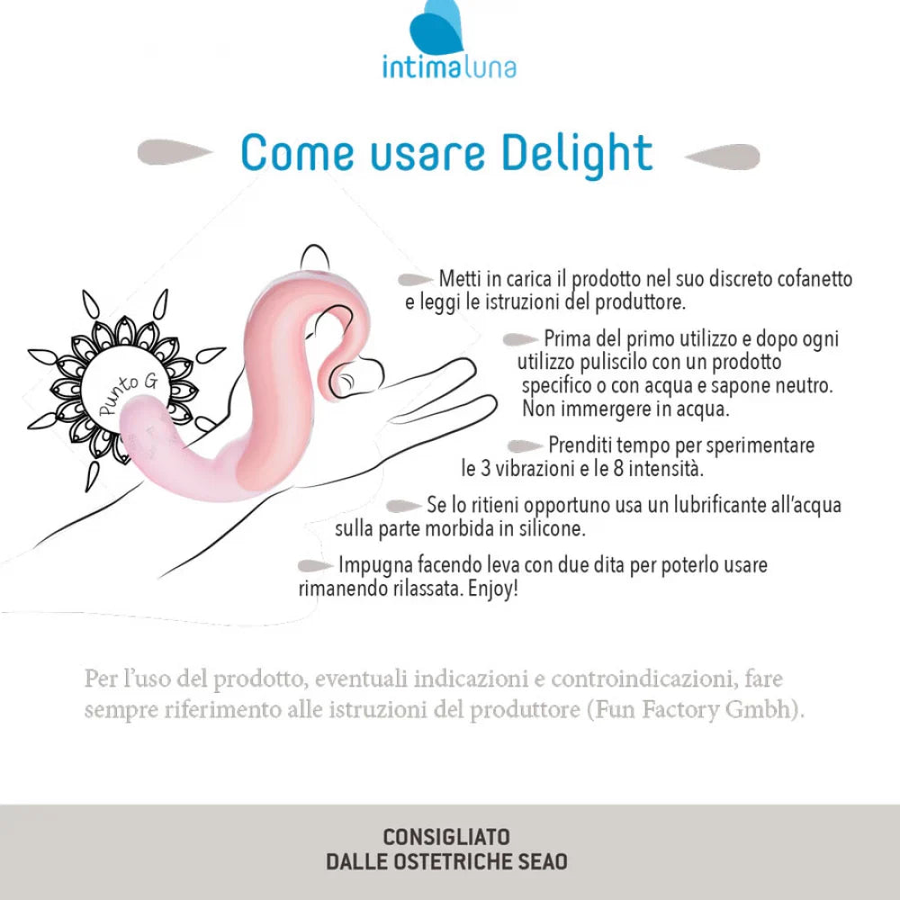 Vibromasseur point G Delight