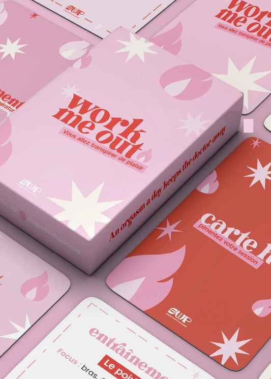 Jeu de cartes "Work me out" - Le sport jouissif !