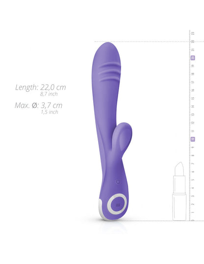Vibromasseur Rabbit Fane en silicone