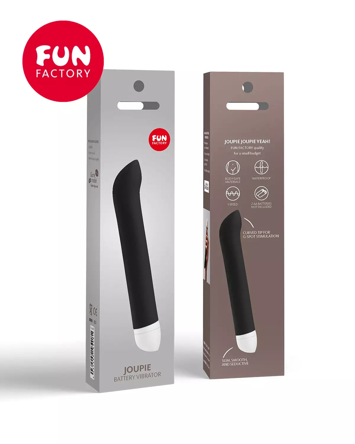 Joupie, vibromasseur silicone à piles