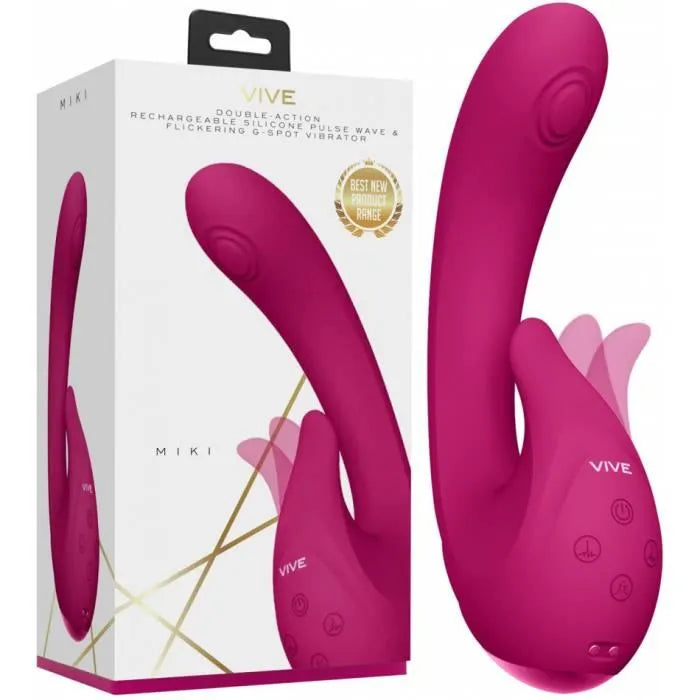 Vive - Vibromasseur Clitoris et Point-G Miki Rejouis Vive - Vibromasseur Clitoris et Point-G Miki Rejouis