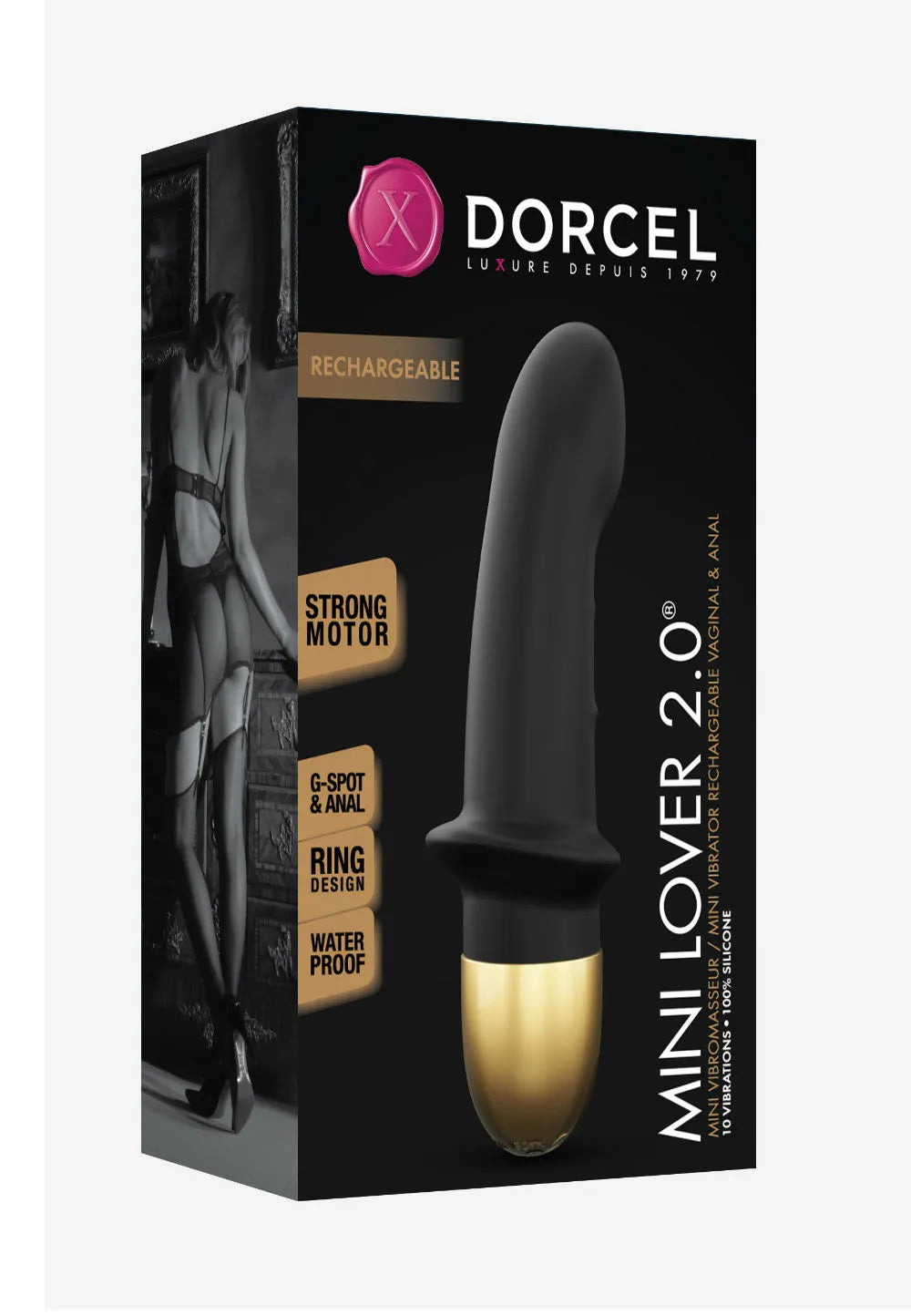 Dorcel - Mini Lover, le mini vibromasseur Rejouis Dorcel - Mini Lover, le mini vibromasseur Rejouis