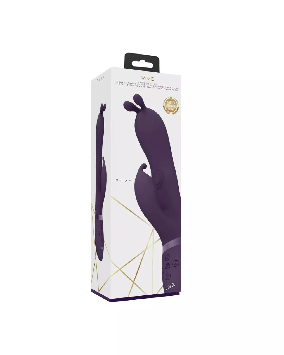Gada, le rabbit à oreilles de lapin et pulsation