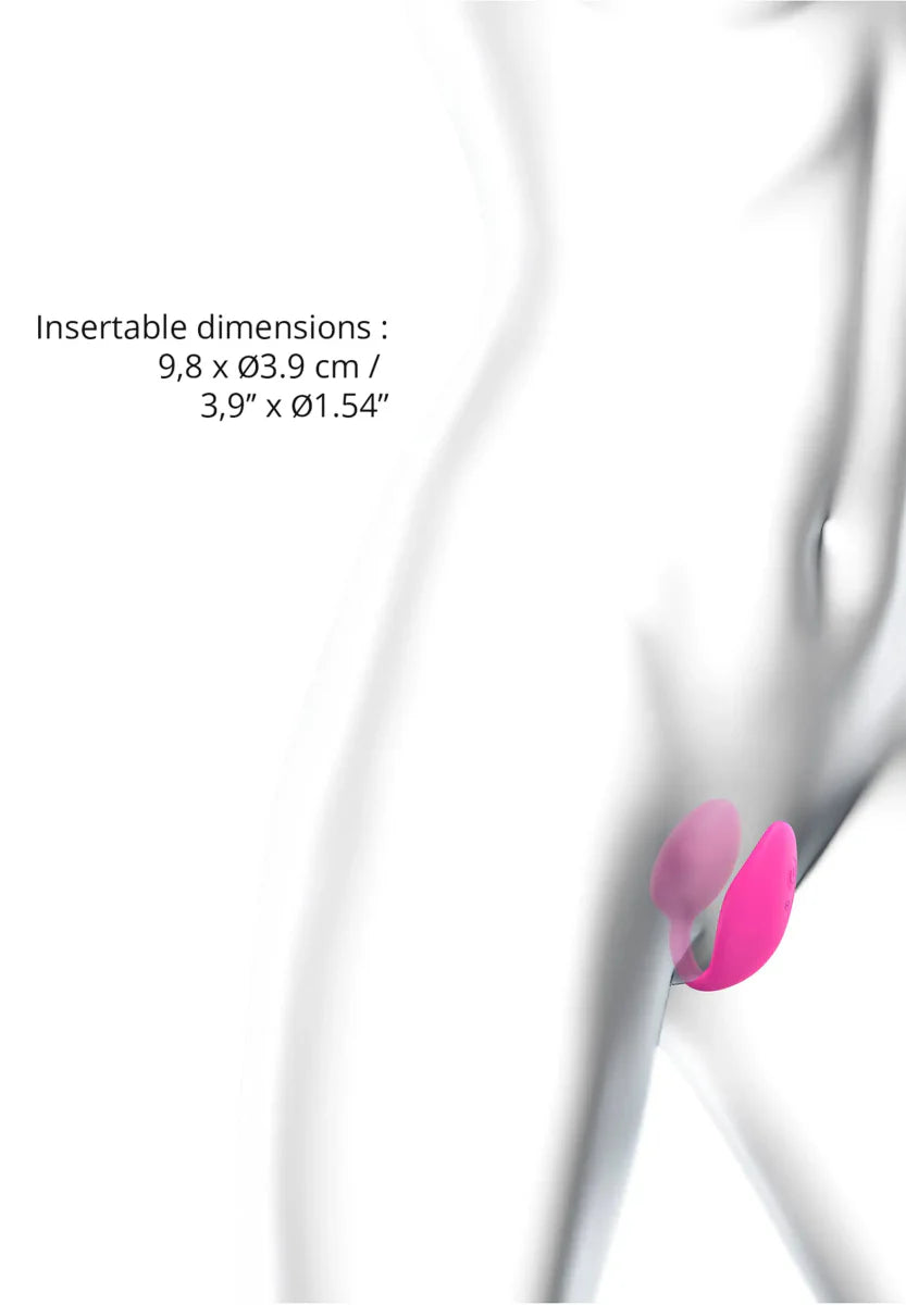 Œuf vibrant double stimulation Wonderlove