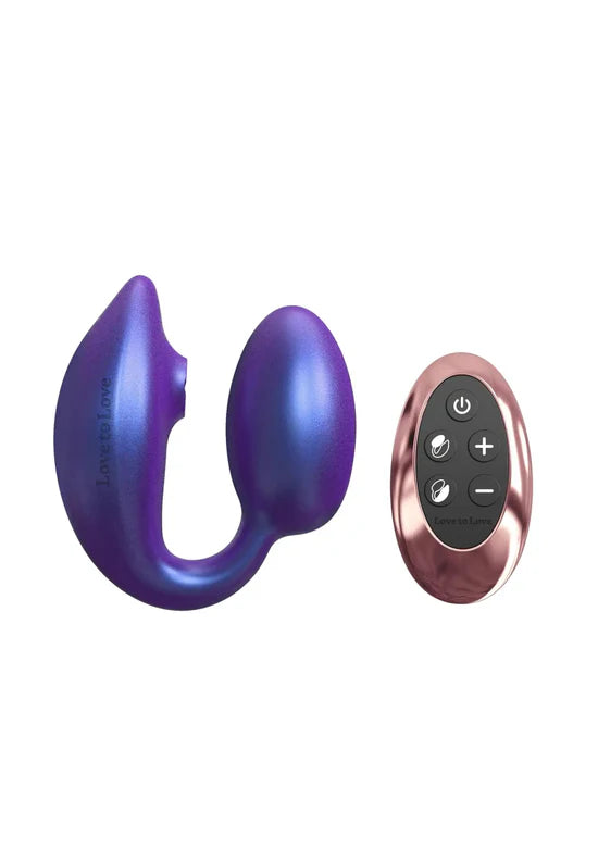 Wonderlove, l'œuf vibrant télécommandé avec stimulation clitoris