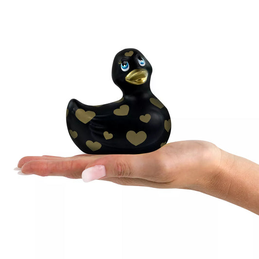 Le canard vibrant waterproof "Romance" Or/Noir