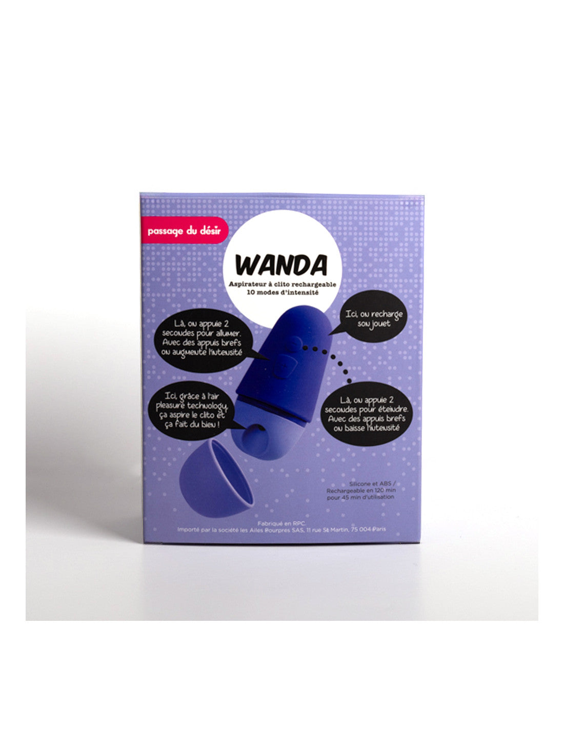 Wanda, stimulateur sans contact