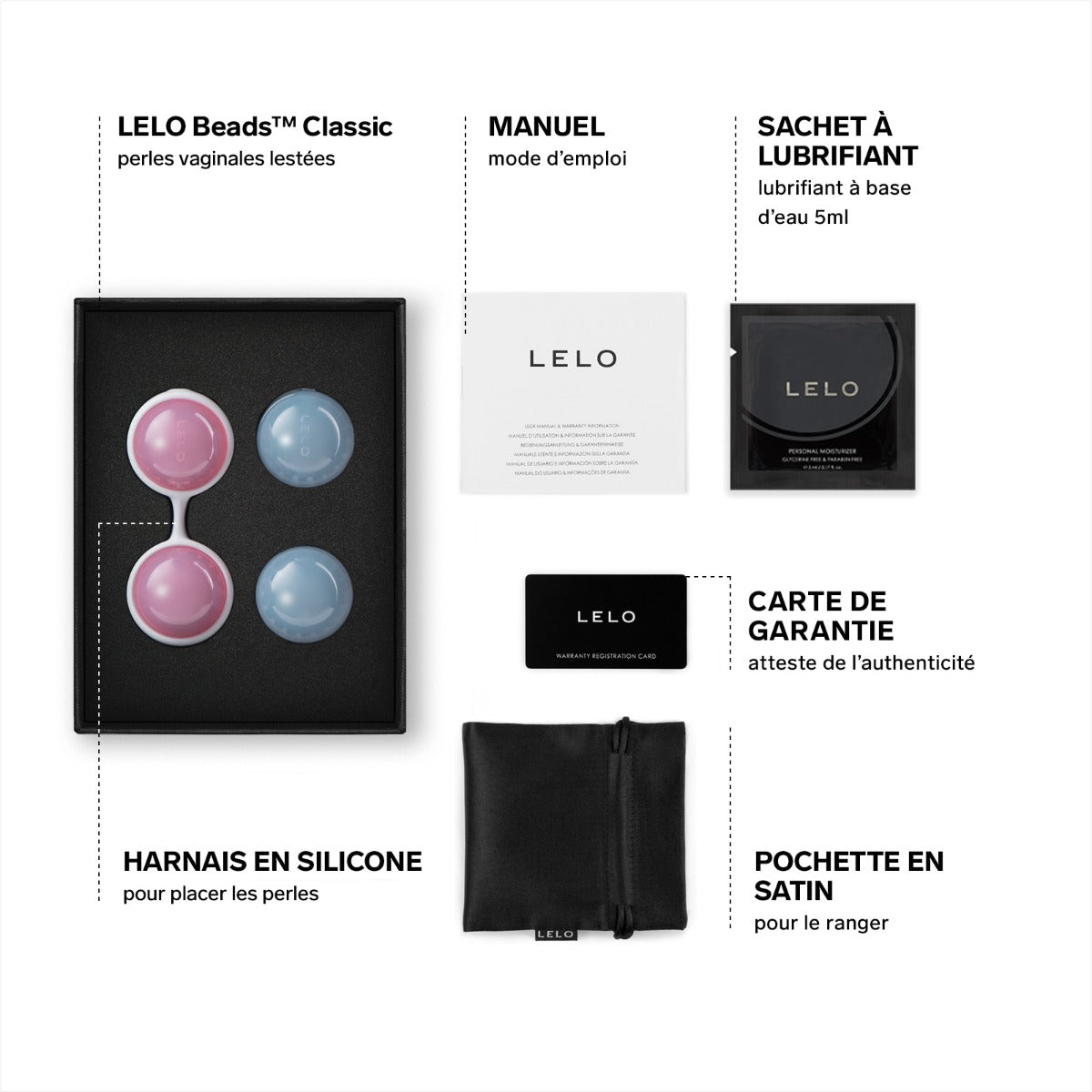 Boules de geisha Luna Beads