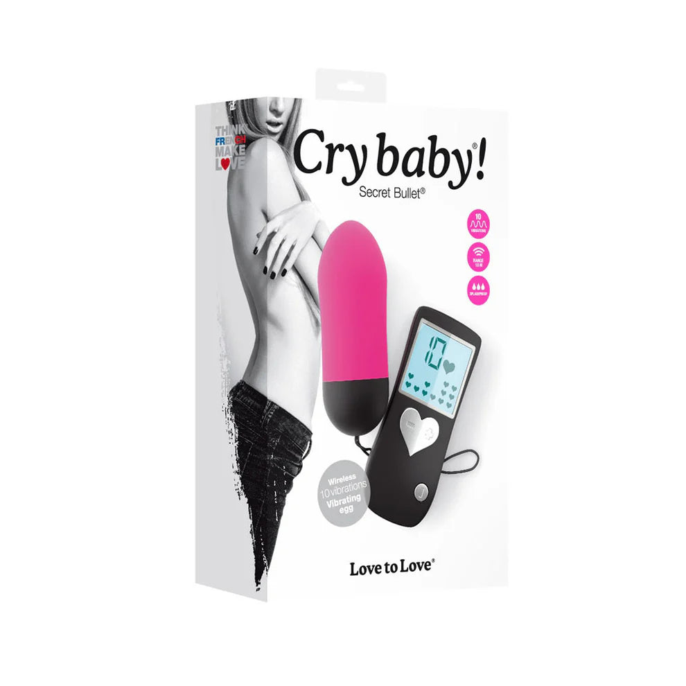 Œuf vibrant secret bullet Cry Baby